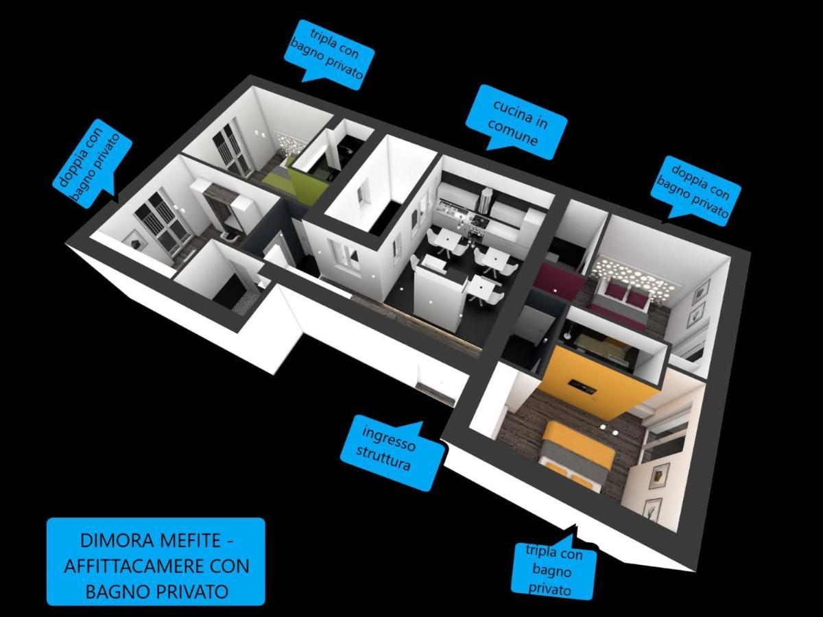 Dimora Mefite-Camere Con Bagno Privato E Self Check-In Матера Екстериор снимка